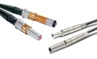Hypertronics 光纖連接器擴束觸頭，尺寸5和尺寸12